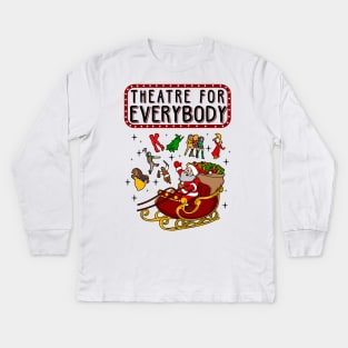 Theatre For Everybody Christmas Sweater Kids Long Sleeve T-Shirt